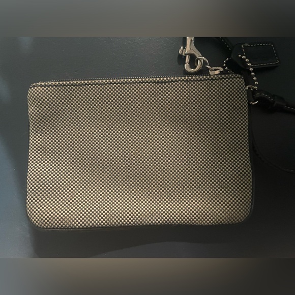 Coach checkered wristlet - Picture 6 of 8